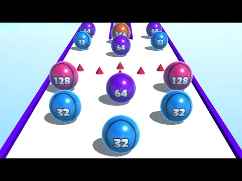 Ball Merge 2048 - All Levels Ball Gameplay Android, iOS ( Level 2109 - 2117 )