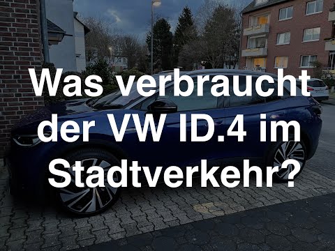 Mein VW ID.4 - Was verbraucht er im reinen Stadtverkehr? Machen sich die Pfunde beim ID4 bemerkbar?