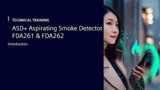 Detector de fum cu aspiratie Siemens FDA261