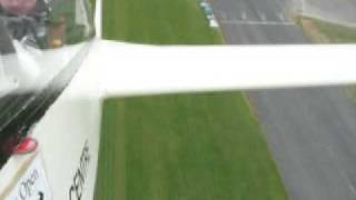 preview picture of video 'Gliding - York GC - Winch Launching, 3000 feet per min climb.'