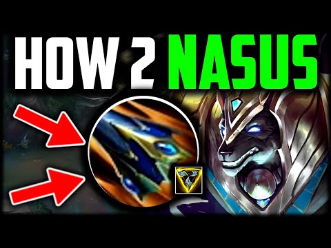How to Nasus Top & CARRY for Beginners (Best Build/Runes)Nasus Top Guide Season 14 League of Legends
