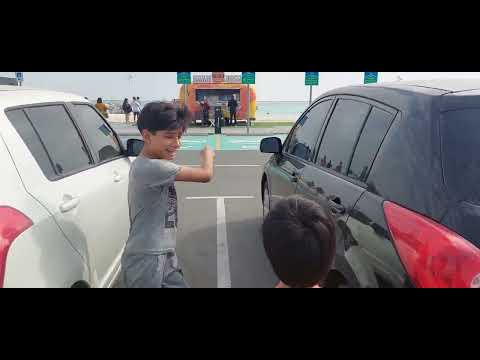 Aban khan &Hisham khan ♥️  in beach April 2024