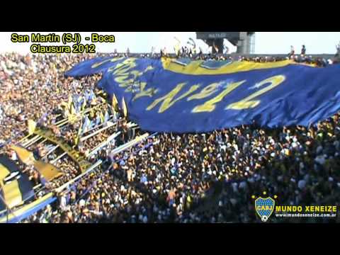 San Martin de San Juan 0 - Boca 1 /Clausura 2012