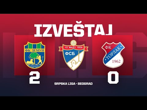 Izveštaj ZEMUN - TORLAK Srpska Liga Beograd 1. Kolo