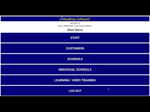MaidEasySoftware Mobile App