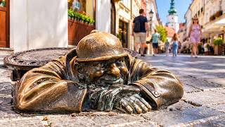 Bratislava, Slovakia 🇸🇰 The Beauty of Its Old Town | 4K Walking Tour