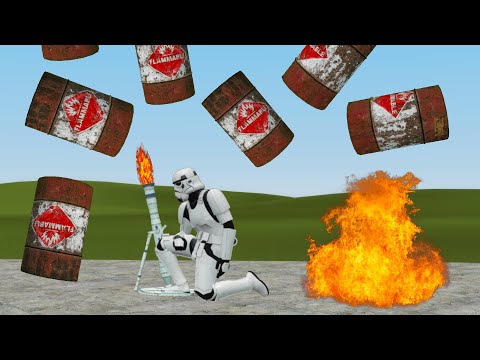 I Abuse My Admin Powers With EXPLOSIVES - Gmod Star Wars RP Admin Trolling