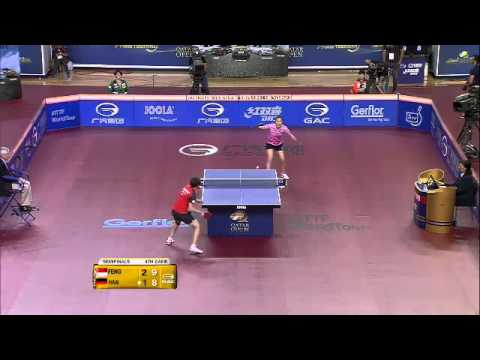 2015 Qatar Open WS SF FENG Tianwei SIN vs HAN Ying GER