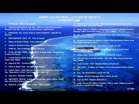 Armin Van Buuren - A State Of Trance ASOT Episode 837 Light