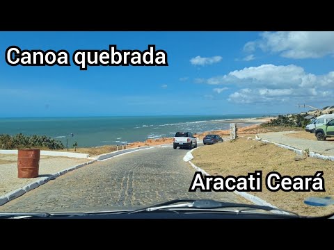 Chegando em Canoa quebrada, Aracati  Ceará 