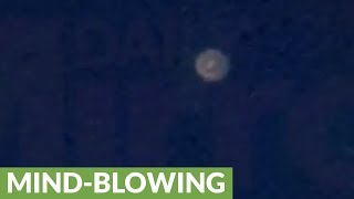 Mysterious UFO filmed flying over Leeds?