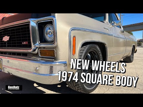 C10 Square Body Gets New Wheels