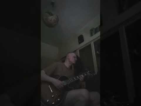 Grote lpf-002 semi hollow electric guitar (vintage sunburst)