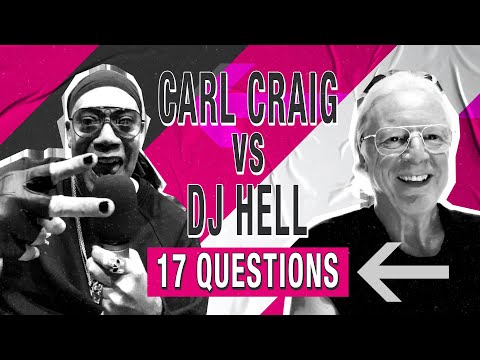 Carl Craig vs DJ Hell - The Electronic Music Challenge I 17 Questions (Electronic Beats TV)