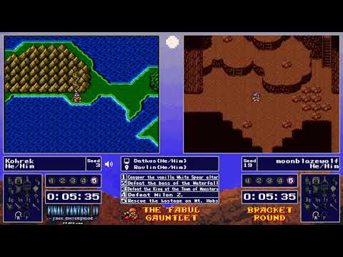 FF4FE Fabul Gauntlet Bracket Round 2 - Kohrek VS moonblazewolf