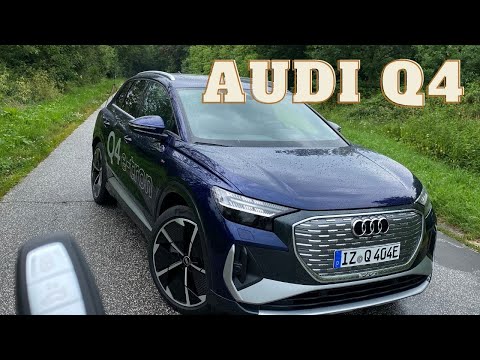 2021 AUDI Q4 50 E-tron Quattro (299PS) / Review - Test - Fahrbericht