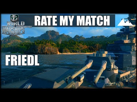 RATE MY MATCH, Frederick the Great - World of Warships | [Tutorial] [Ger] [60fps]