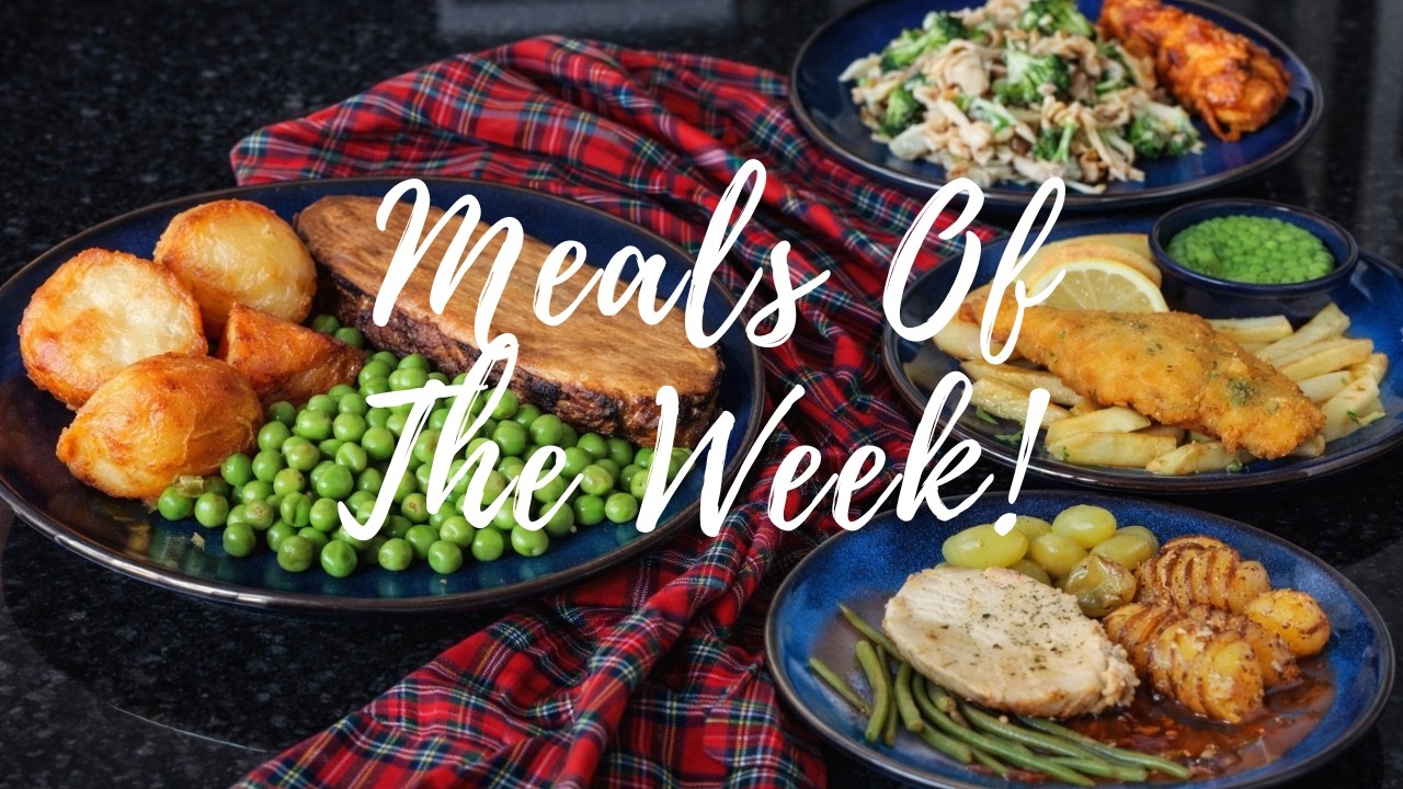 Meals Of The Week Scotland | 21st - 27th Oct | UK Family dinners :)