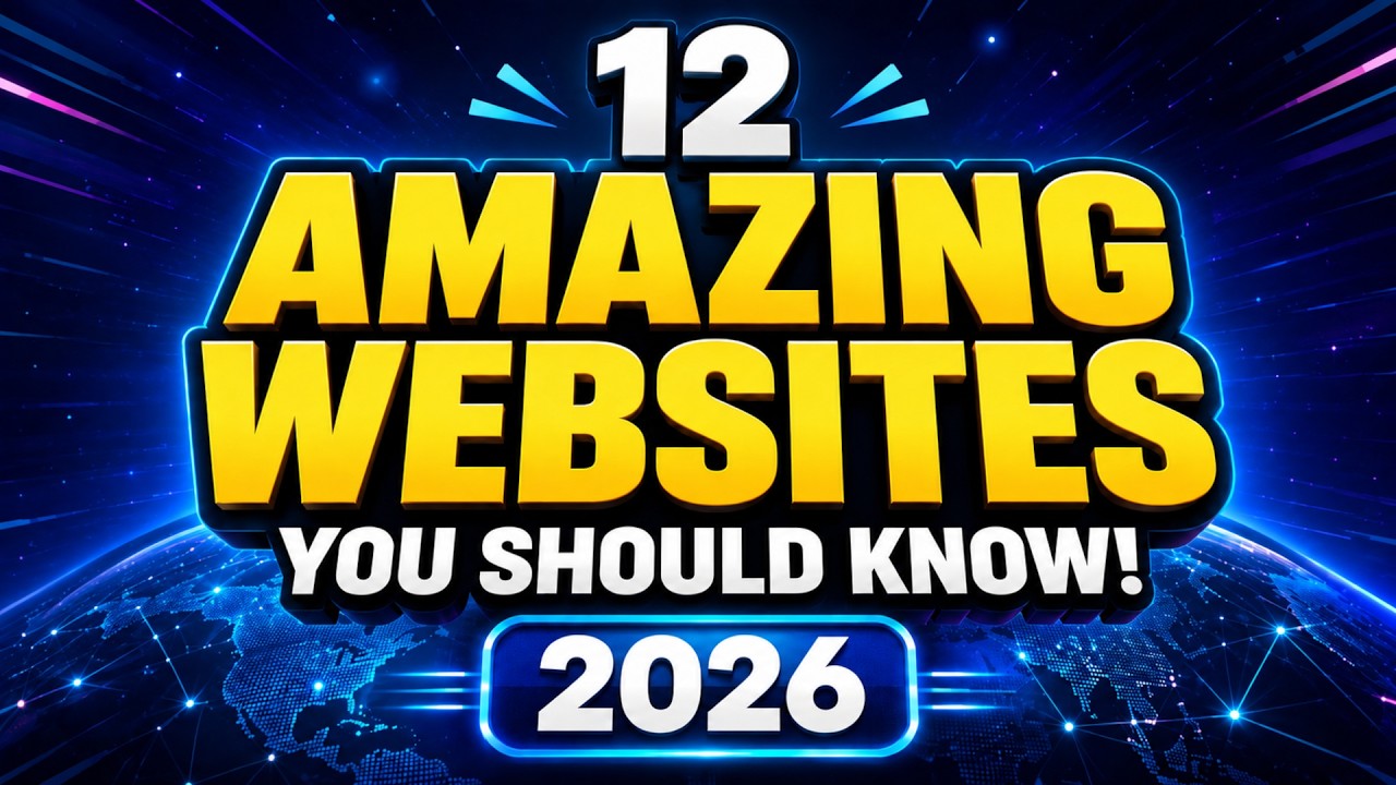 12 Amazing Websites You Should Know! (July 2026) 