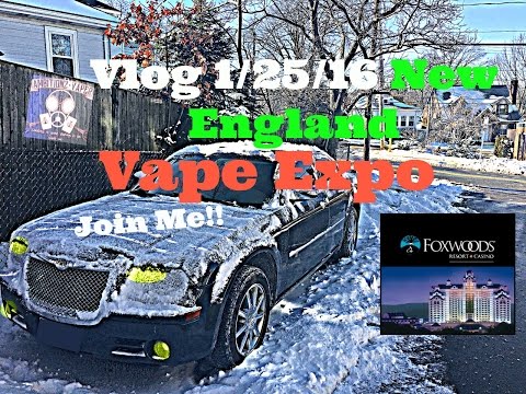 Vlog 1/25/16 First New England Vape Expo | Serum E Juice