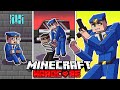 I Survived 1000 DAYS As A POLICEMAN In HARDCORE Minecraft Powerful Mobs Compilation