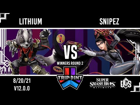 Tripoint Smash 110 - Winners Round 2 - Lithium(Wolf) Vs. SnipeZ(Bayonetta)