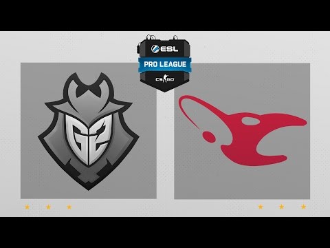 CS:GO - G2 vs. Mousesports [Cbble] Map 1 - ESL Pro League Season 5 - EU Matchday 21