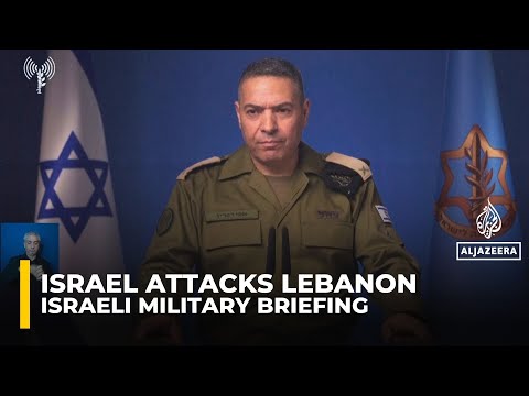 Israeli army issues forced evacuation orders in Lebanon as it vows to dismantle Hezbollah