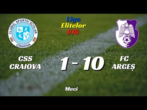 CSJ Stiinta Craiova 1 - 10 FC Arges Elite U16(2009) et 2, seria 3, sez. 24-25