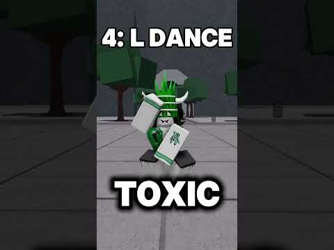 TOP 5 MUST HAVE EMOTES ON TSB?! #tsb #gaming #roblox
