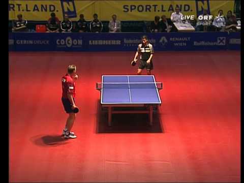 Table Tennis - Attack (with short pips on backhand) Vs Defense (with long pips on backhand) XXVI !