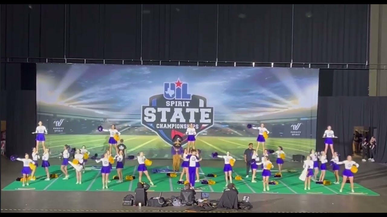 granbury cheer uil finals crowdleading
