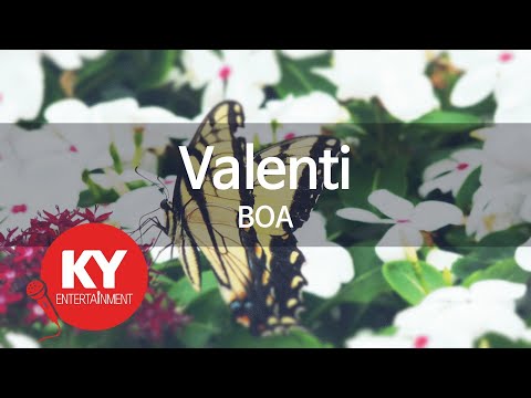 Valenti - BOA (KY.9099) [KY 금영노래방] / KY Karaoke