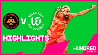 Imran Tahir Takes HAT-TRICK! | Birmingham Phoenix vs Welsh Fire - Highlights | The Hundred 2021