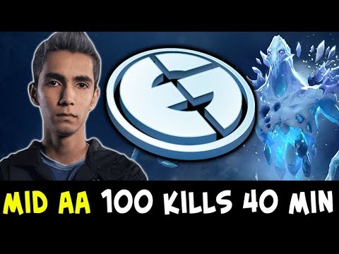 EG mid Ancient Apparition by SumaiL — 100 kills in 40 min game