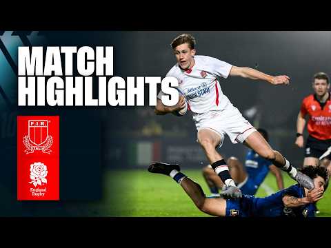 England U20s v Italy highlights | 2026 U20 Six Nations