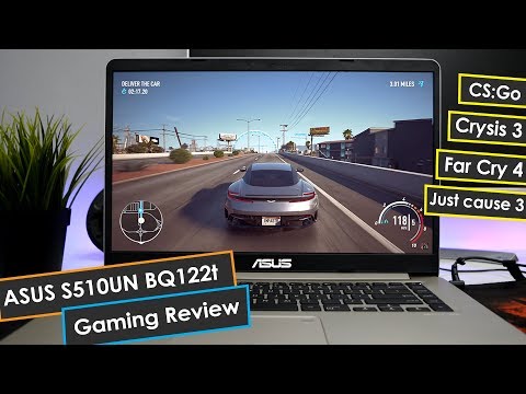 Asus Vivobook S510UN-BQ217T Gaming Review ! (2018)
