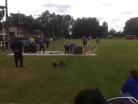 Krajské kolo na Cerovej 20.6.2015 - DHZ Podbranč H D dorastenci 2.pokus