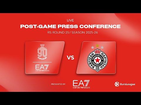 Live dalla Sala Stampa Olimpia Milano - Partizan