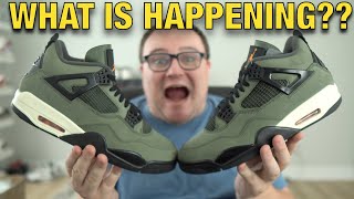 WHAT IS GOING ON WITH AIR JORDAN 4 UNDEFEATED PRICE!!