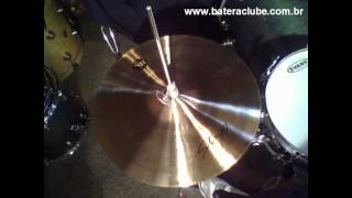 Video thumbnail for Chimbal Stagg SH Medium Hats 14" - BATERACLUBE.com.br by Batera Clube Drum Shop