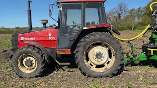 جرار بعجلات Valmet 655 / Skovvogn med kran | صورة 4 - Agroline