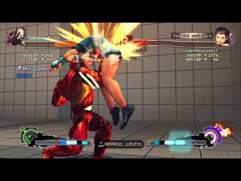 SSF4 AE kazunoko_0215 (SETH) vs underthebluesky7 (SAKURA)