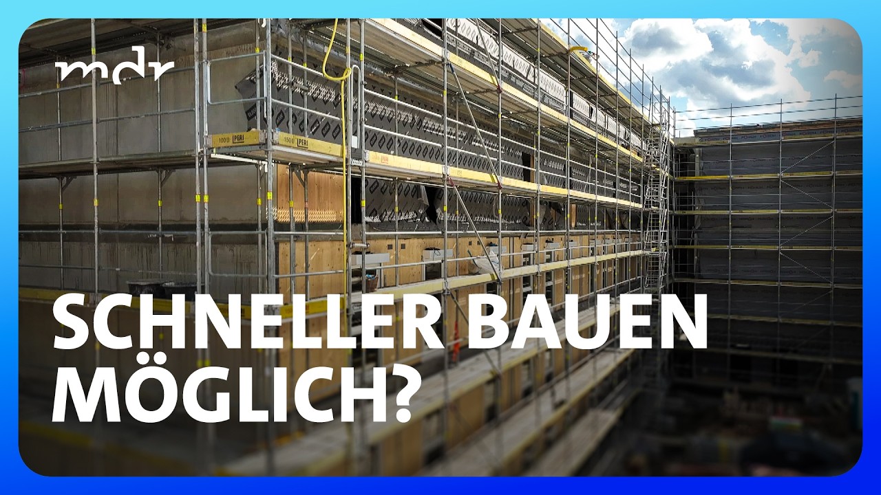 Langsamer Wohnungsbau durch Auflagen und Behörden: Rückkehr zum Plattenbau? | Umschau | MDR