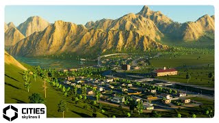 傾斜の道に悩みながら小さな町を。 #2【シティーズスカイライン２:Cities: Skylines II】