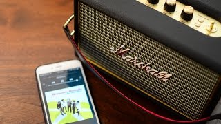 Video thumbnail for Marshall Kilburn Portable Bluetooth Speaker Review by Andrew OHara