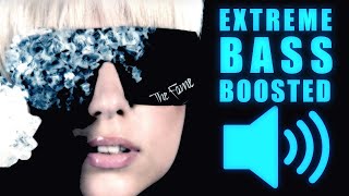 Lady Gaga - Paper Gangsta (BASS BOOSTED EXTREME)👑🔊👑
