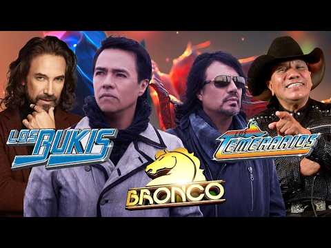 Los Temerarios, Grupo Bronco Y Los Bukis - Mix Romanticos - Recuerdos Del Ayer 40 EXITOS ROAMANTICAS