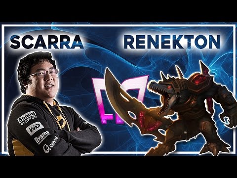 Scarra - Renekton vs Olaf - Top  «Beast» (Ranked Gameplay)