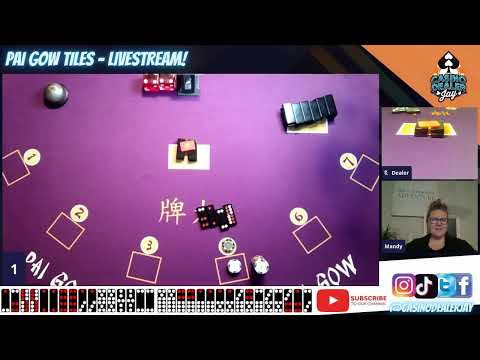 Pai Gow Tiles For Fun Livestream - Qualifying Match with Mandy!